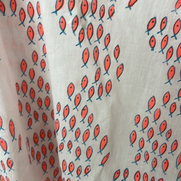 Roberta Roller Rabbit by Crewcuts Fish Coverup - Size 10 - Picture 2 of 5